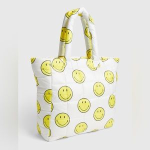 Gap x Smiley Puffer Tote - never been used